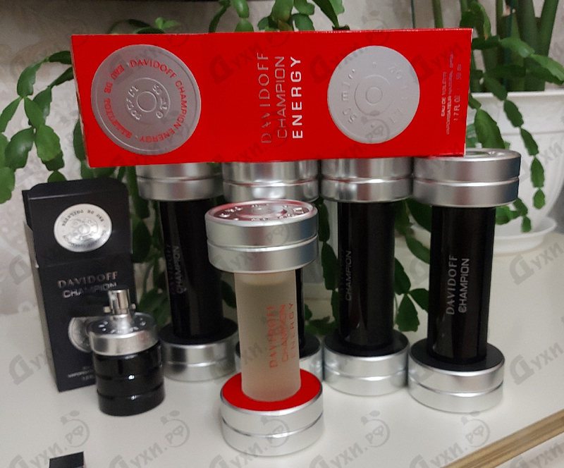 Парфюмерия Champion Energy от Davidoff