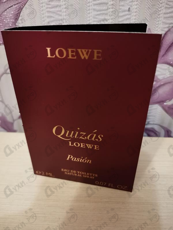 Купить Quizas,quizas,quizas Pasion от Loewe Отзыв Loewe Quizas,quizas,quizas Pasion