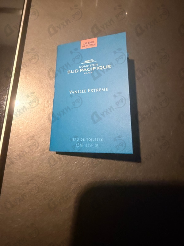 Парфюмерия Vanille Extreme от Sud Pacifique