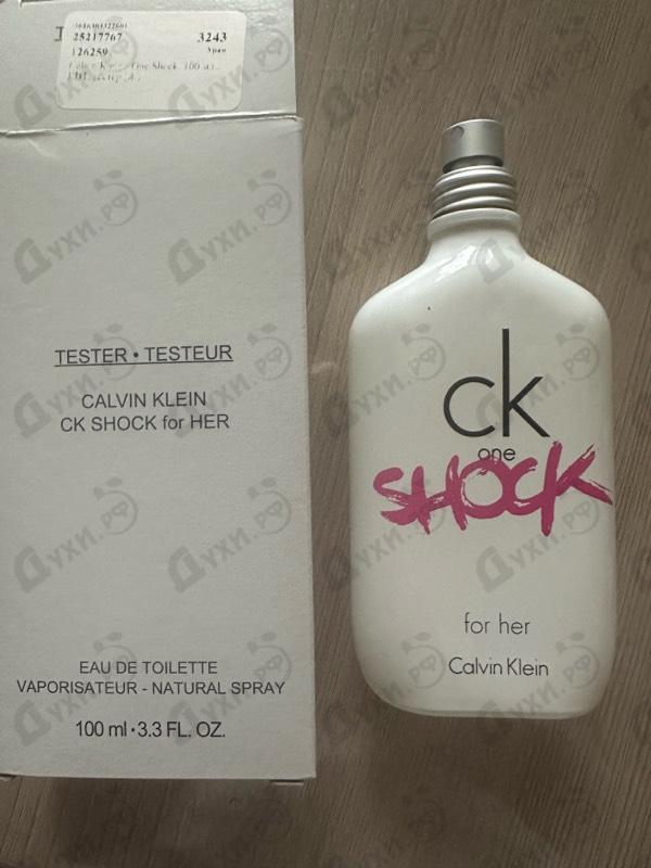 Парфюмерия One Shock от Calvin Klein