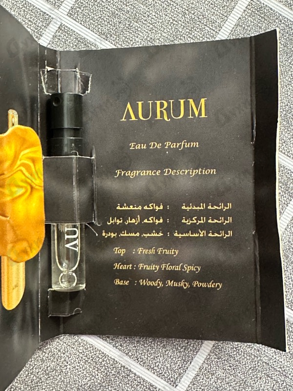 Парфюмерия Aurum от Ajmal