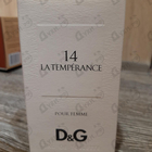 Парфюм Dolce & Gabbana 14 La Temperance