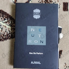 Духи Neutron от Ajmal