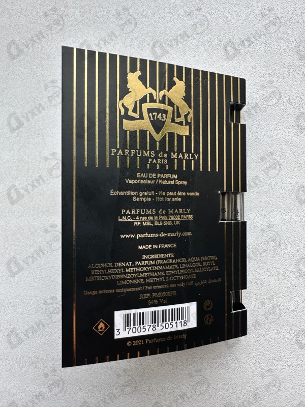 Отзыв Parfums de Marly Godolphin