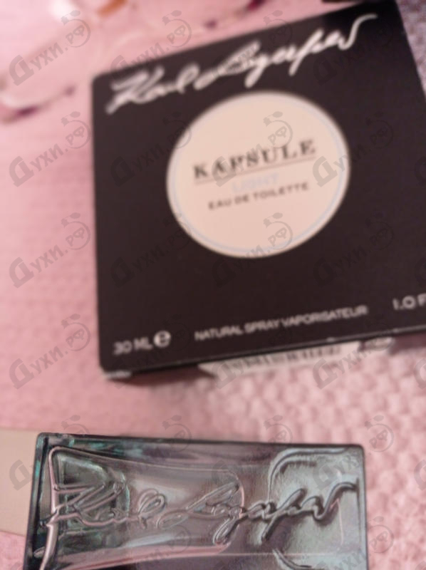 Парфюмерия Kapsule Light от Lagerfeld Отзывы Lagerfeld Kapsule Light