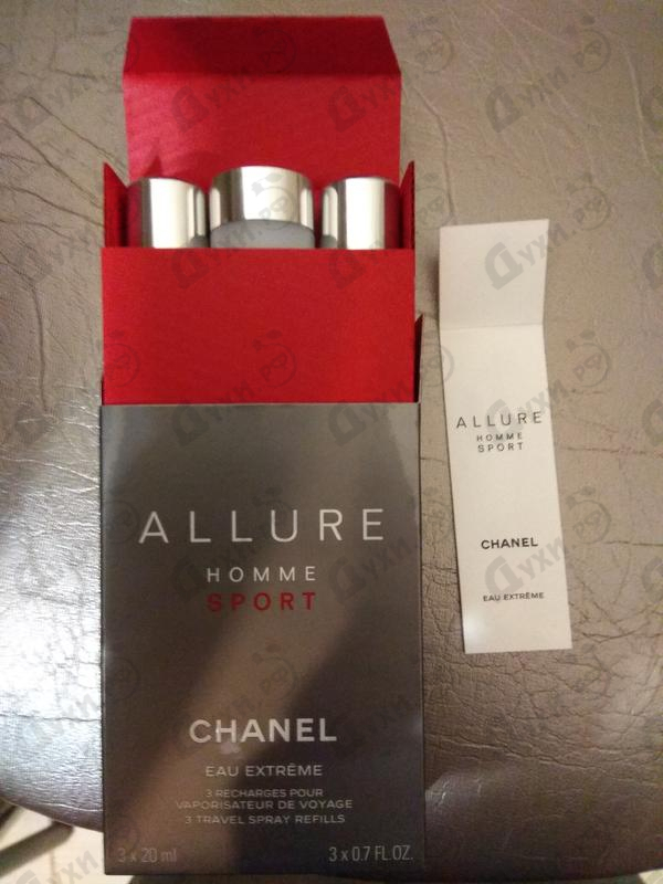 Духи Allure Sport Eau Extreme от Chanel