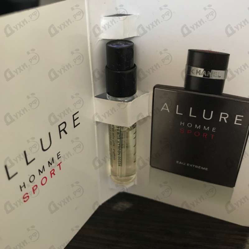 Парфюмерия Allure Sport Eau Extreme от Chanel Отзывы Chanel Allure Sport Eau Extreme