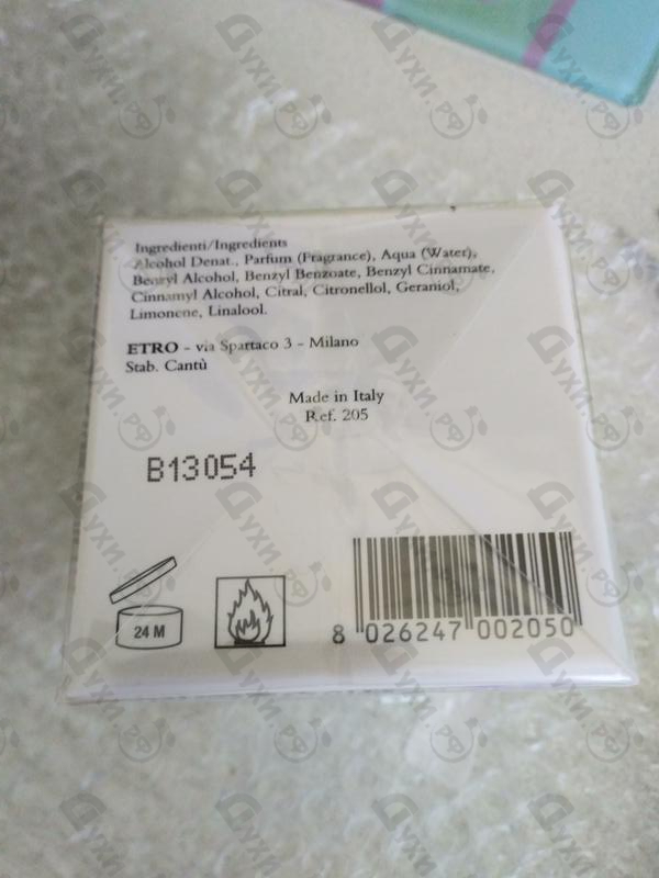 Отзыв Etro Ambra