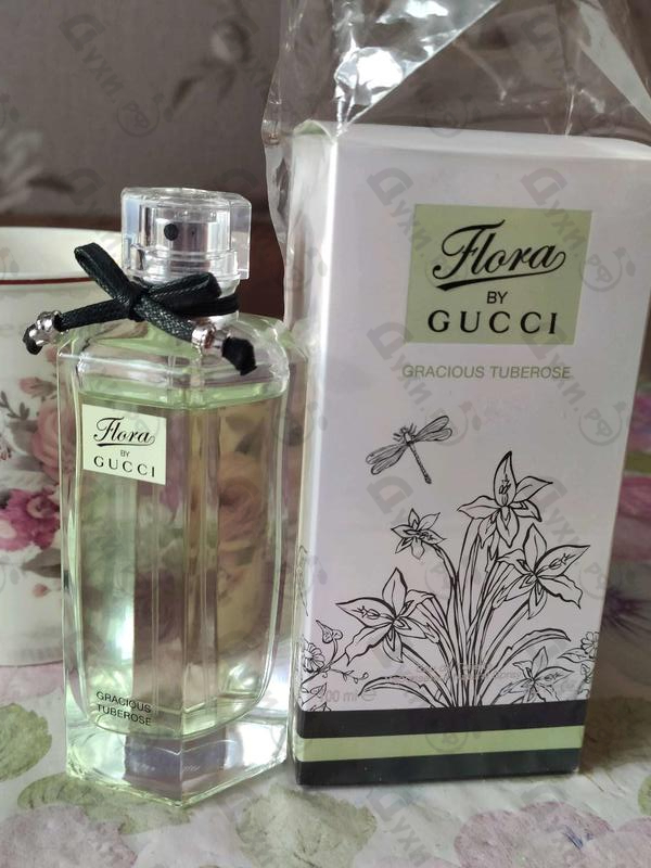 Купить Flora Gracious Tuberose от Gucci Отзывы Gucci Flora Gracious Tuberose