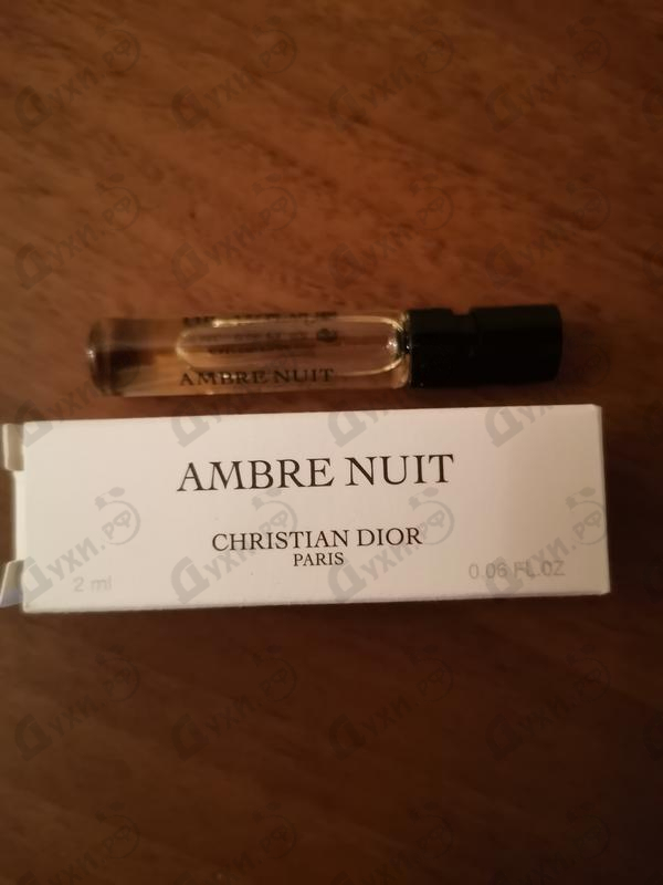 Парфюмерия Ambre Nuit от Christian Dior