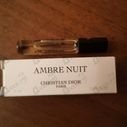 Отзыв Christian Dior Ambre Nuit