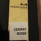 Отзывы Mancera Cedrat Boise