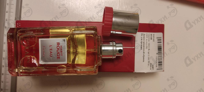 Духи Habit Rouge L'eau от Guerlain