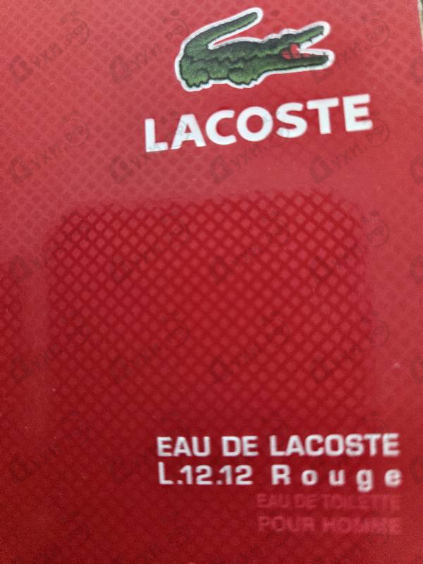 Парфюмерия L.12.12 Rouge от Lacoste