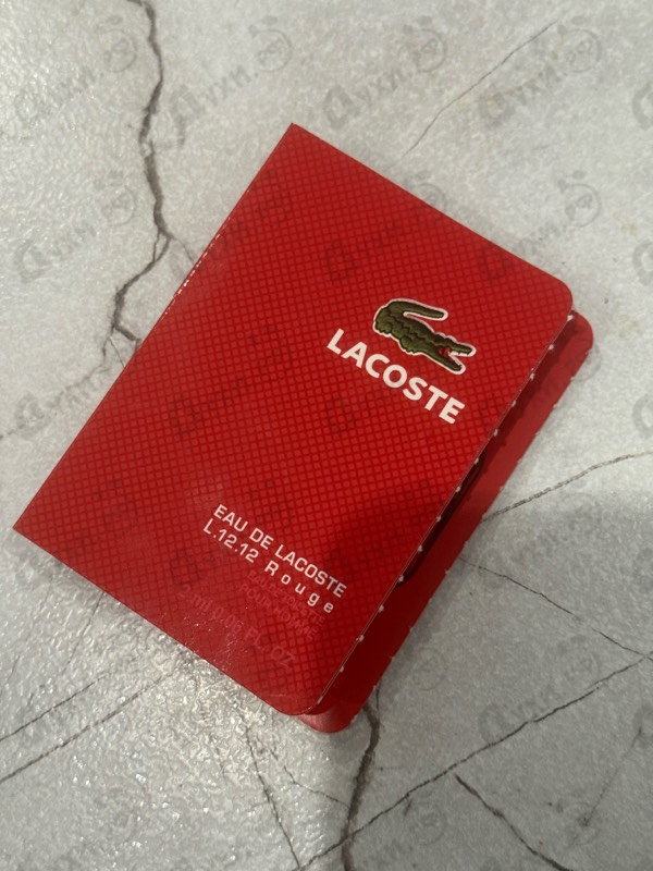 Духи L.12.12 Rouge от Lacoste