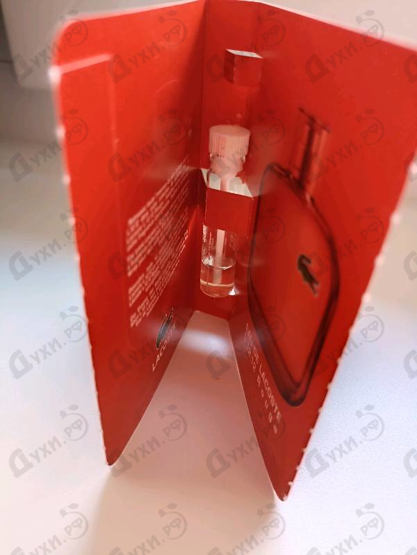 Парфюмерия L.12.12 Rouge от Lacoste