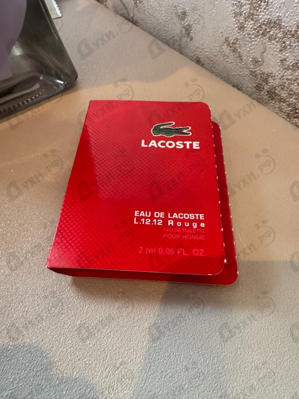 Духи L.12.12 Rouge от Lacoste