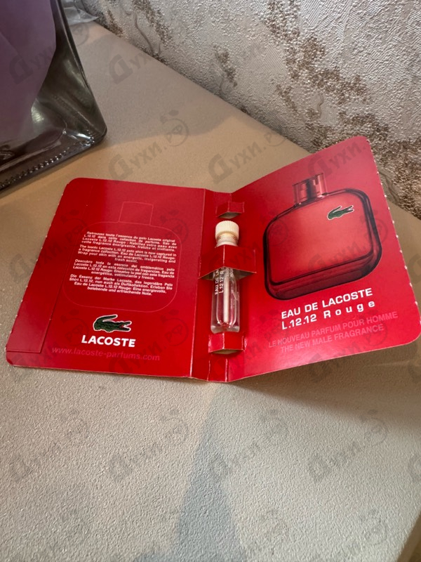 Парфюмерия L.12.12 Rouge от Lacoste