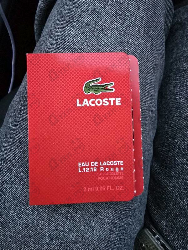 Парфюмерия Lacoste L.12.12 Rouge