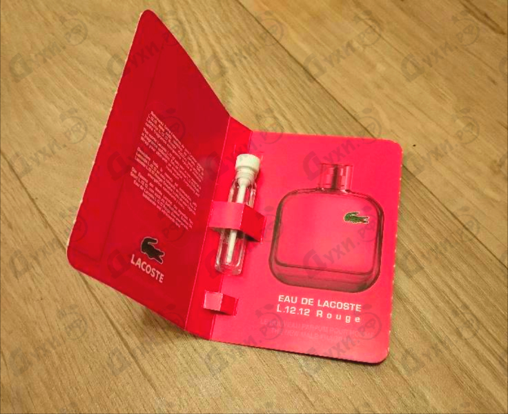 Духи L.12.12 Rouge от Lacoste