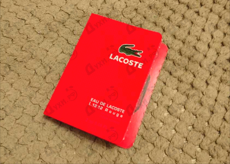 Парфюмерия L.12.12 Rouge от Lacoste