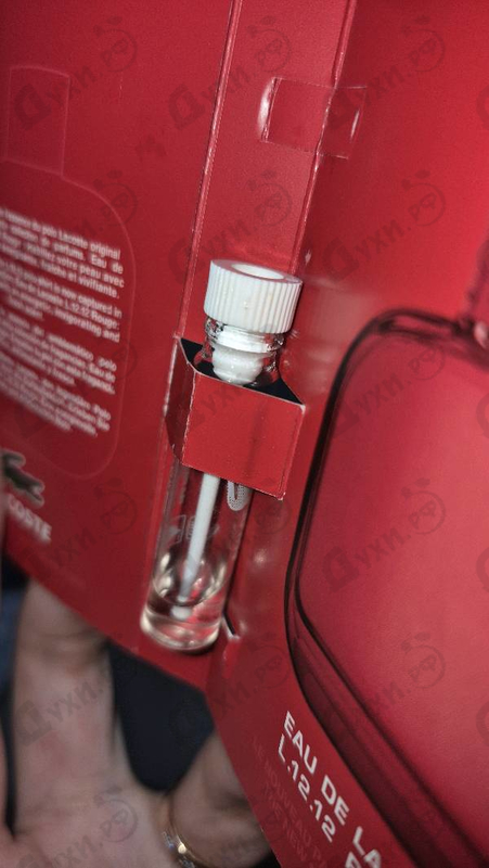 Духи L.12.12 Rouge от Lacoste