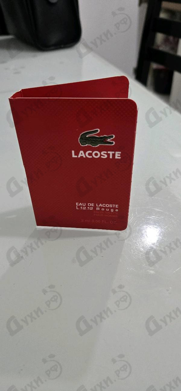 Парфюмерия L.12.12 Rouge от Lacoste
