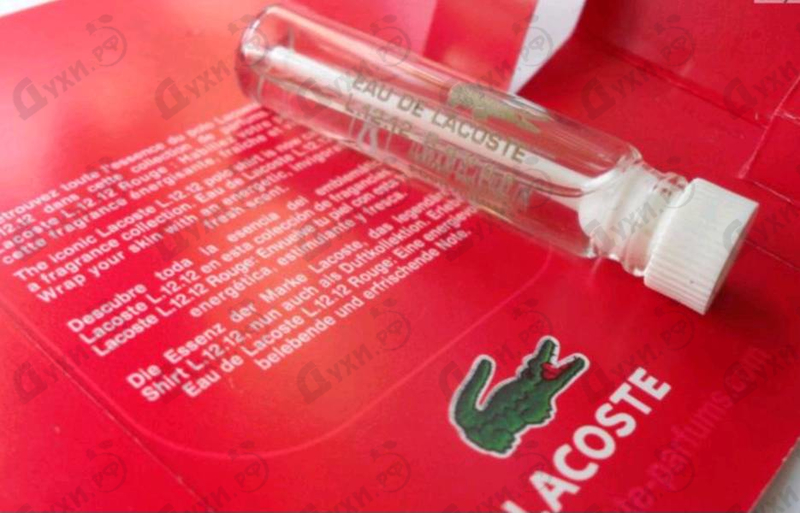 Духи L.12.12 Rouge от Lacoste