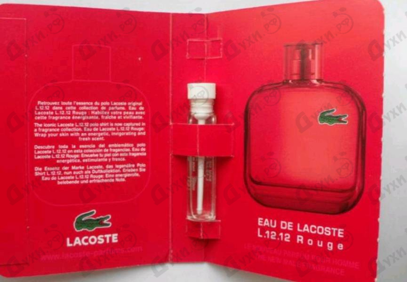 Парфюмерия L.12.12 Rouge от Lacoste