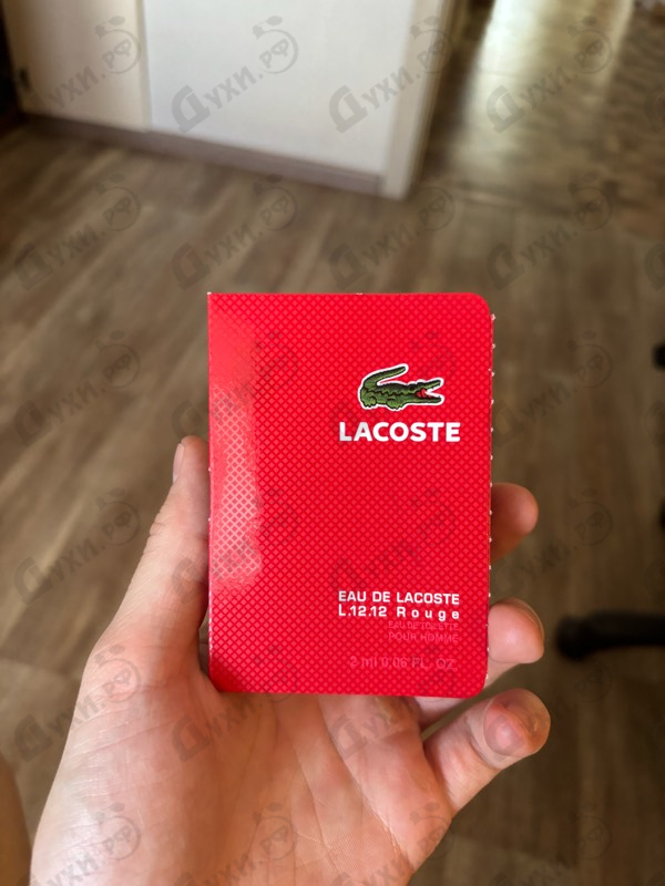 Парфюмерия Lacoste L.12.12 Rouge