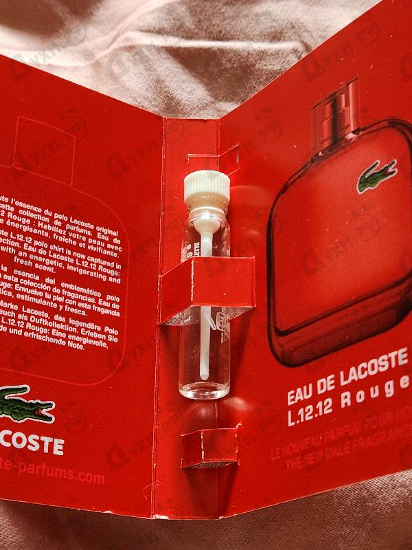 Парфюмерия L.12.12 Rouge от Lacoste