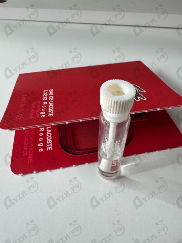 Духи L.12.12 Rouge от Lacoste