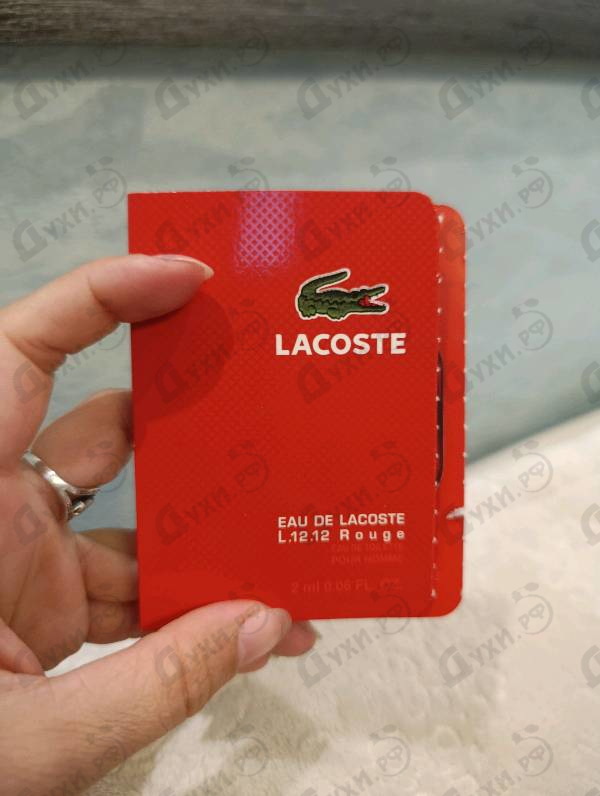 Парфюмерия L.12.12 Rouge от Lacoste