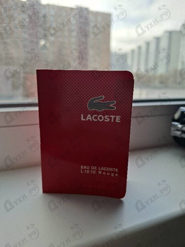 Парфюмерия L.12.12 Rouge от Lacoste