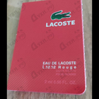Духи L.12.12 Rouge от Lacoste
