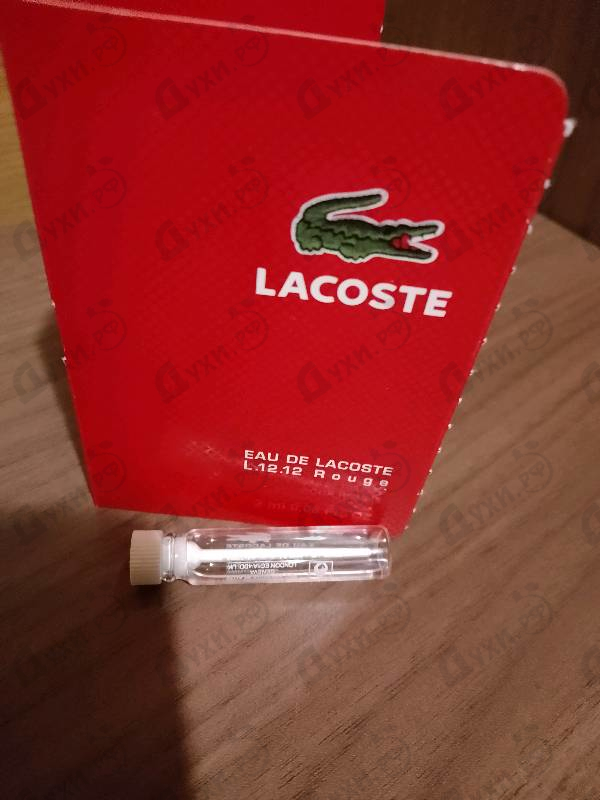 Духи L.12.12 Rouge от Lacoste