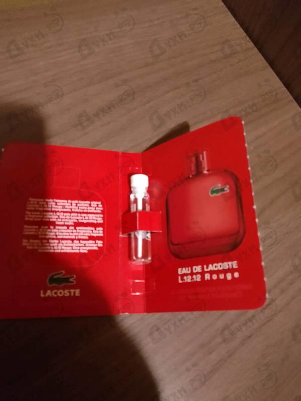 Парфюмерия L.12.12 Rouge от Lacoste