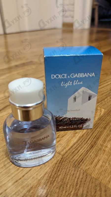 Духи Light Blue Living Stromboli от Dolce & Gabbana