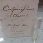 Духи Quelques Fleurs от Houbigant