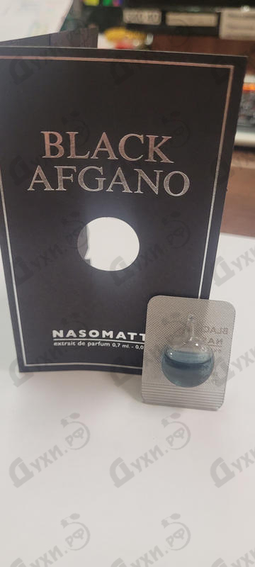 Духи Black Afgano от Nasomatto