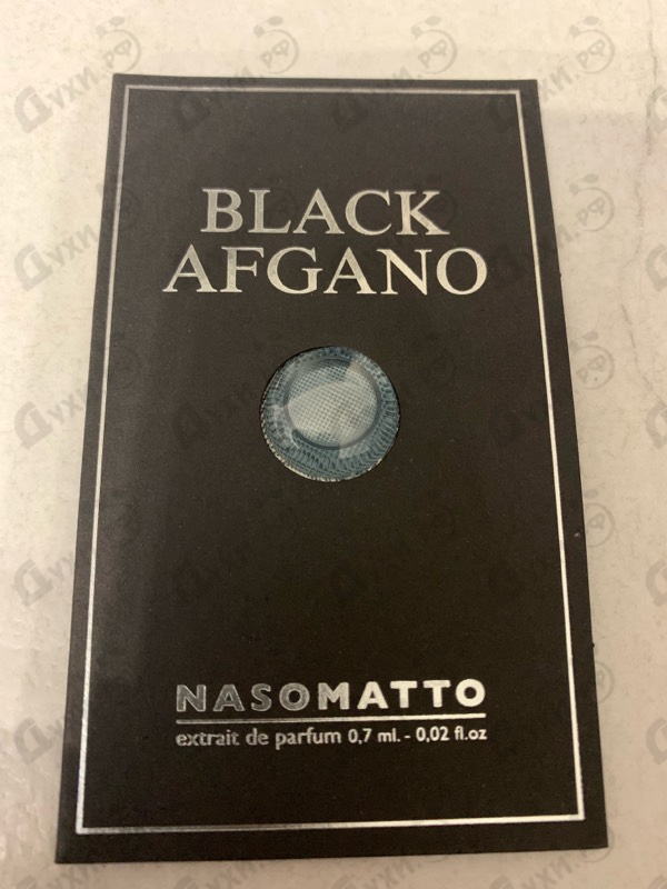 Парфюмерия Black Afgano от Nasomatto