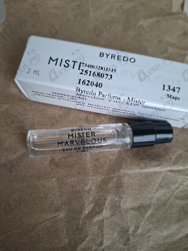 Духи Mister Marvelous от Byredo Parfums