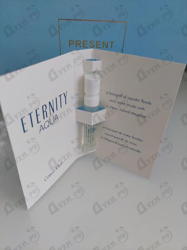 Духи Eternity Aqua от Calvin Klein