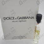 Отзыв Dolce & Gabbana Velvet Vetiver