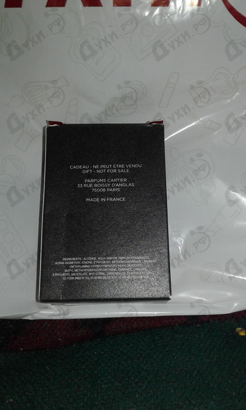 Парфюм Cartier Declaration D'un Soir Парфюмерия Declaration D'un Soir от Cartier