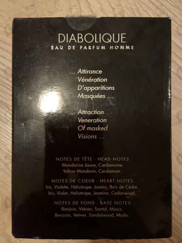 Духи Diabolique от Jose Eisenberg