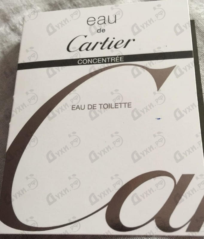 Отзыв Cartier Eau De Cartier Concentree