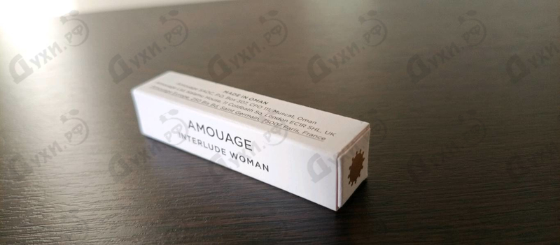 Парфюмерия Interlude от Amouage