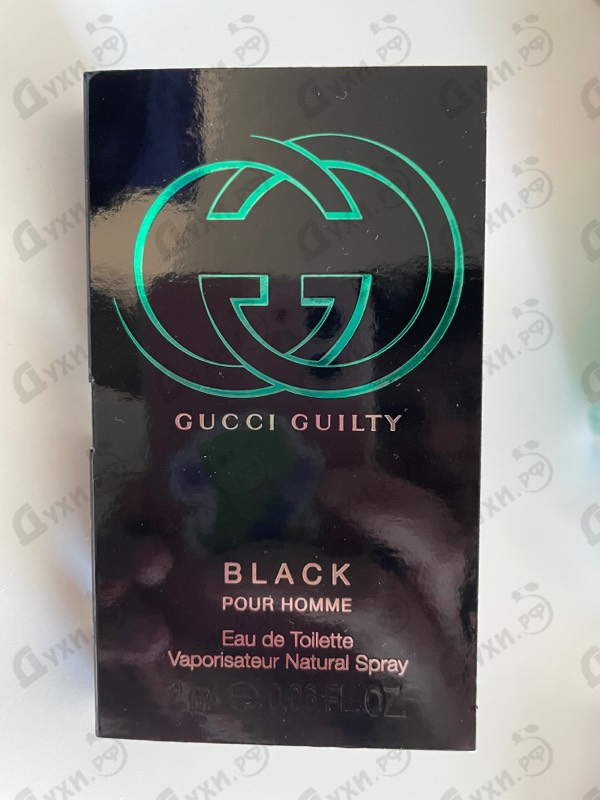 Парфюмерия Guilty Black от Gucci