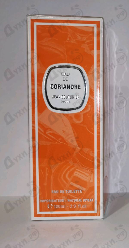 Духи Eau De Coriandre от Jean Couturier